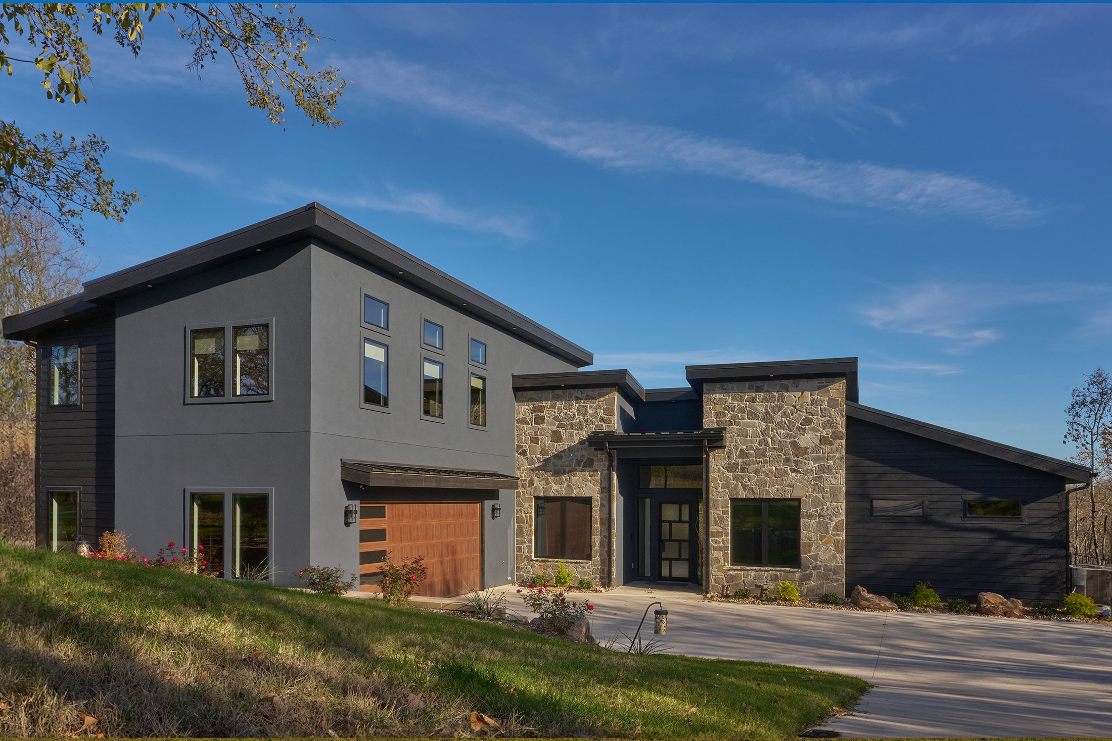 Stone Retreat by the Lake